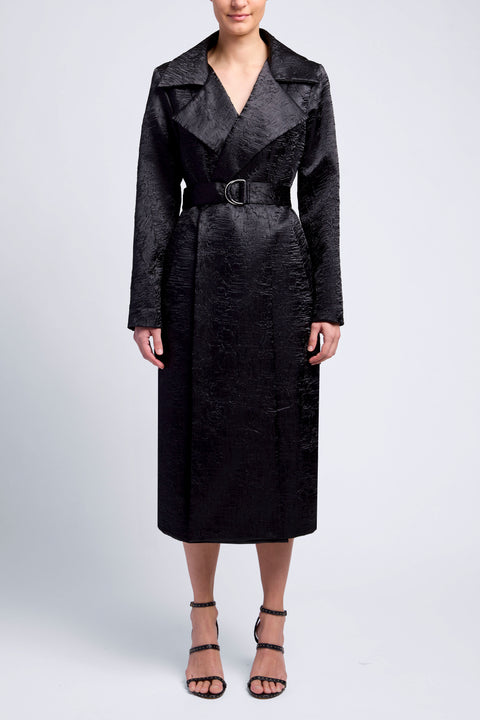 BLACK KNIGHT TRENCH COAT