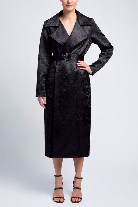 BLACK KNIGHT TRENCH COAT