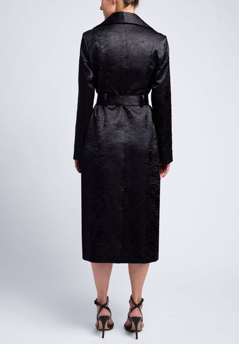 BLACK KNIGHT TRENCH COAT