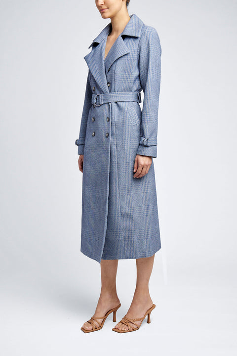 PRINCE OF WALES TRENCH COAT