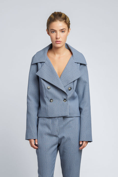 PRINCE OF WALES BOX BLAZER