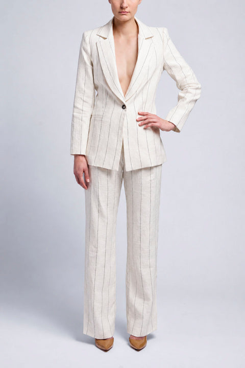 SIGNATURE LINEN BLAZER