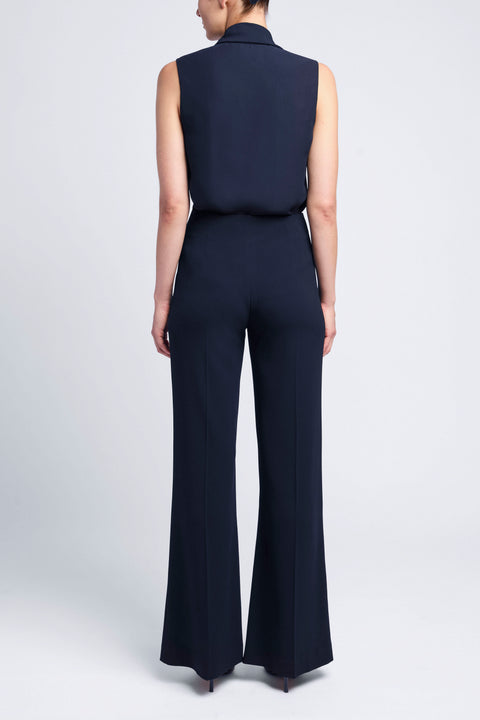 SLEEVELESS NECK TIE TOP