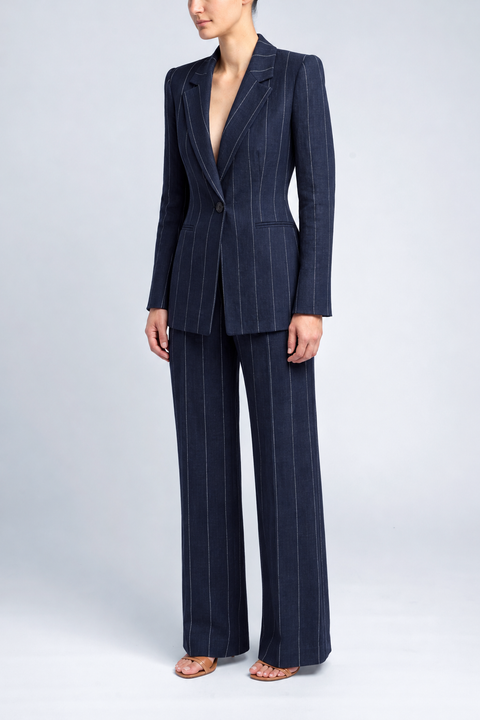 SIGNATURE LINEN BLAZER