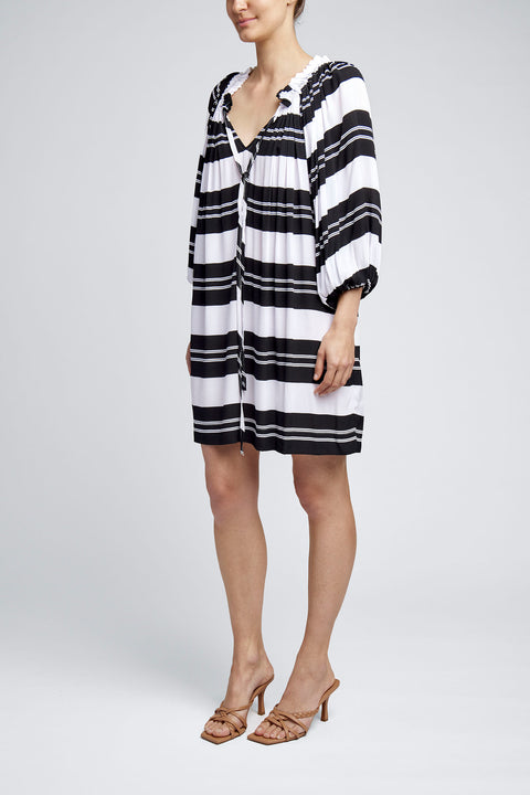 SANTA MONICA BELL SLEEVE DRESS