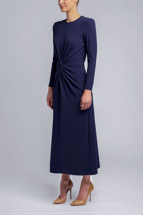 A-LINE TWIST DRESS CREW NECKLINE (Copy)