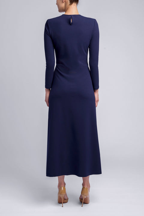 A-LINE TWIST DRESS CREW NECKLINE (Copy)