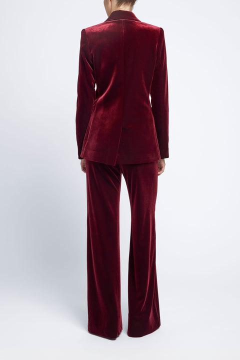SIGNATURE VELVET BLAZER