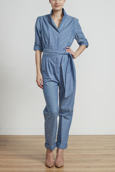 THE ULTIMATE POWERSUIT - CHAMBRAY