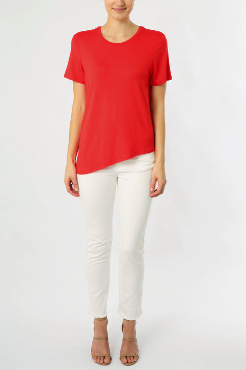 ASYMMETRICAL T-SHIRT - FLAME