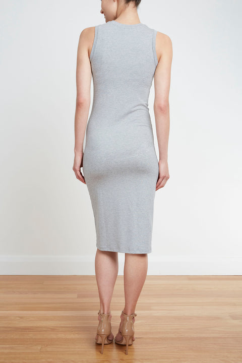 RACER DRESS - MARLE GREY