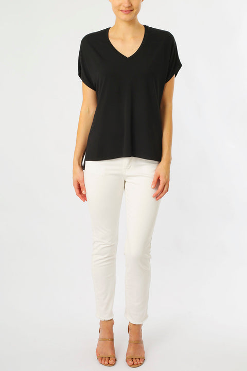 KAFTAN TEE- BLACK