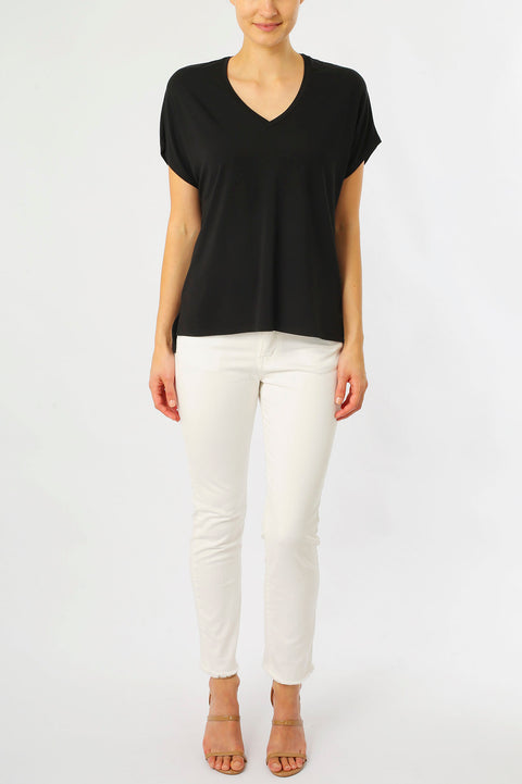 KAFTAN TEE- BLACK
