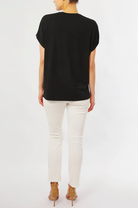 KAFTAN TEE- BLACK